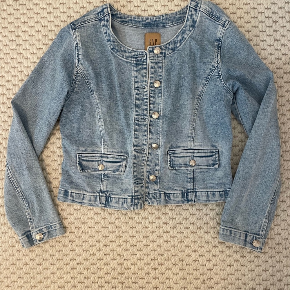 GAP Faded Blue Denim Jacket